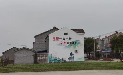 营山县新农村墙绘